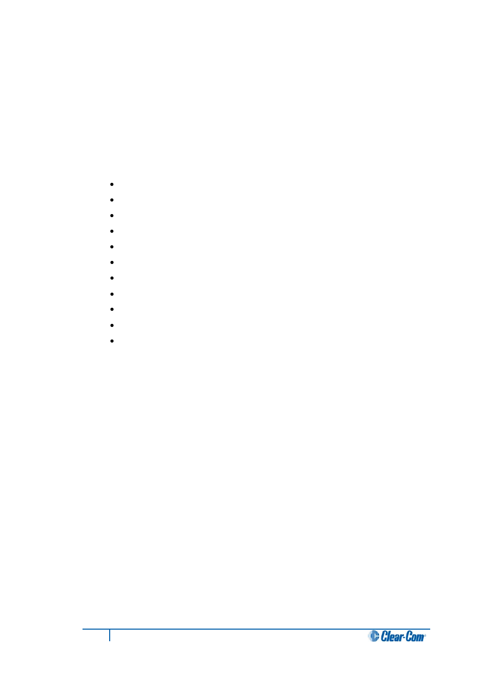 Microphone on/off (toggle), Mute microphone output to matrix | Clear-Com i-Series Panels User Manual | Page 52 / 87