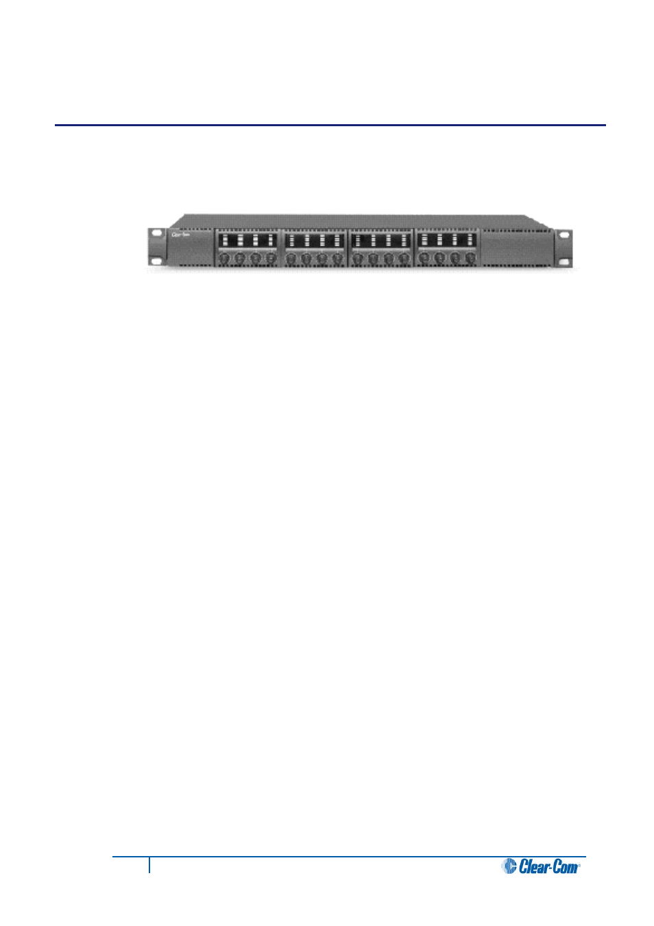 8 operating a v-station, Operating a v-station, 8operating a v-station | Clear-Com i-Series Panels User Manual | Page 60 / 87