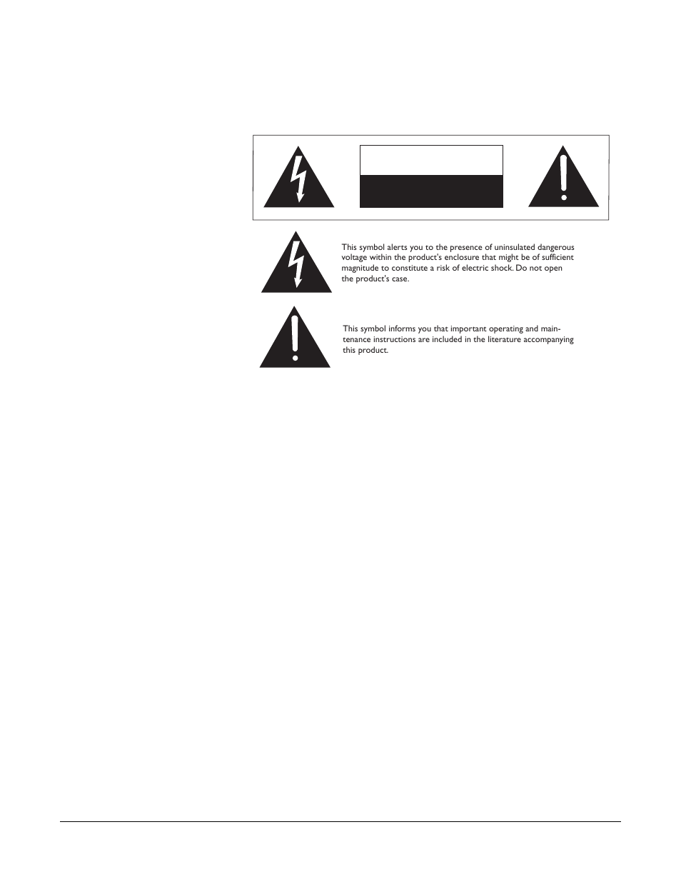 Caution | Clear-Com i-Series Panels User Manual | Page 10 / 109