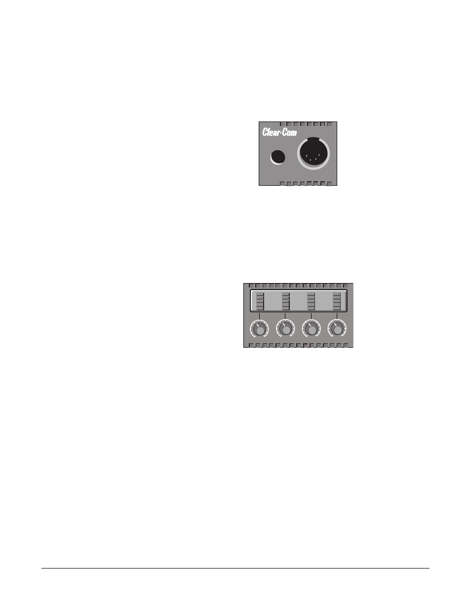 Mic-headset module, Level-control module, Aux-101 auxiliary options module | Mic-headset module -5, Level-control module -5, Aux-101 auxiliary options module -5 | Clear-Com i-Series Panels User Manual | Page 15 / 109