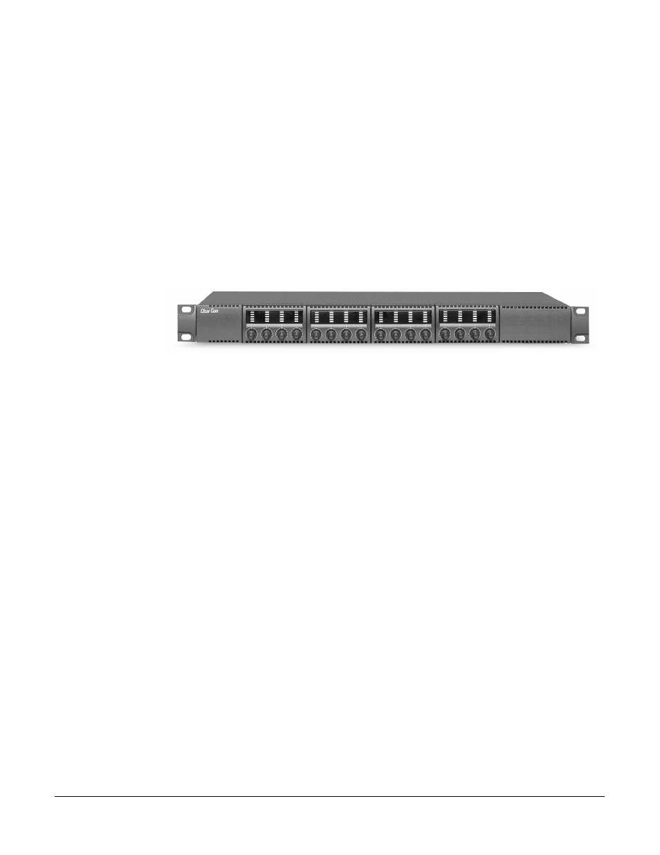 Operating a v-station, Operating a v-station -1, Figure 5-1 v-station expansion panel -1 | Clear-Com i-Series Panels User Manual | Page 69 / 109