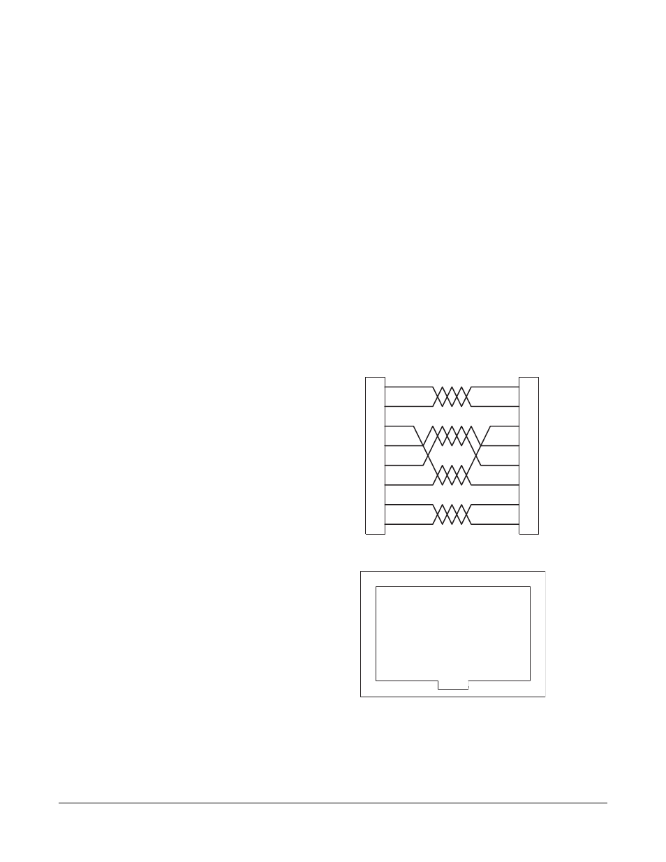 Wiring, Wiring -2, Figure 6-1 matrix frame to panel wiring -2 | Clear-Com i-Series Panels User Manual | Page 76 / 109