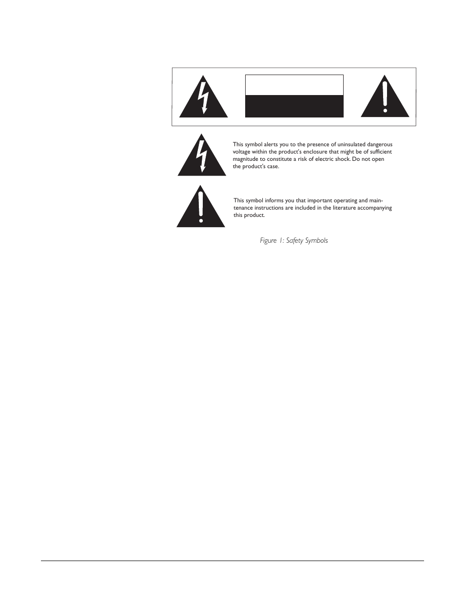 Caution | Clear-Com AES-6 User Manual | Page 6 / 32