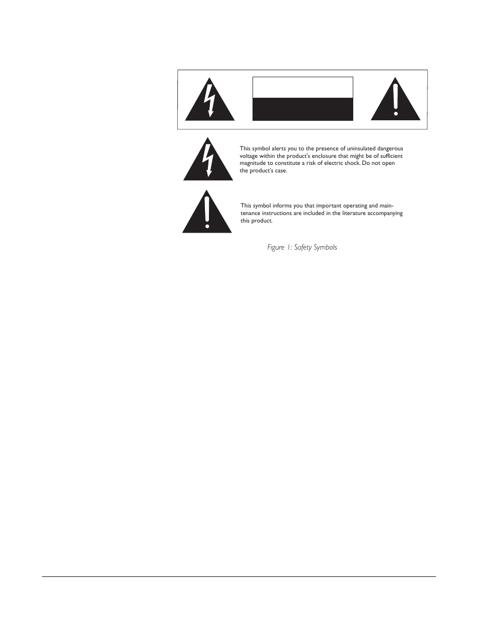 Caution | Clear-Com FOR-22 User Manual | Page 6 / 28