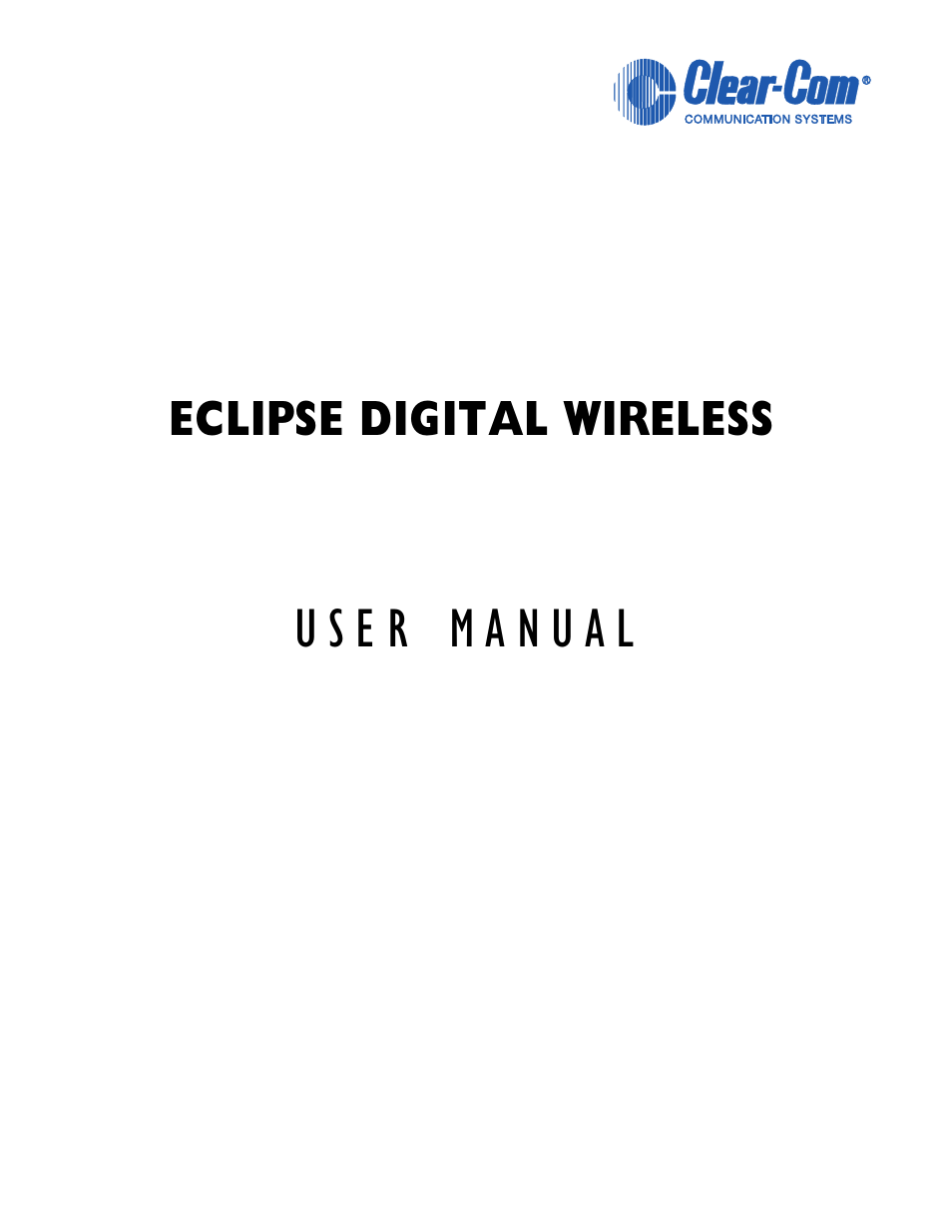 Clear-Com FreeSpeak Beltpack User Manual | 89 pages