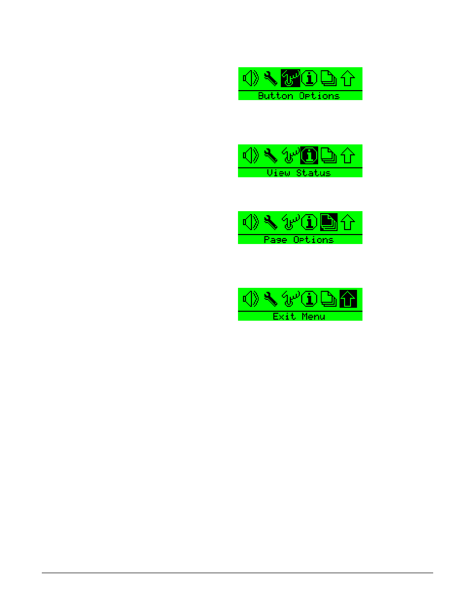 Settings menus, Settings menus -4 | Clear-Com FreeSpeak Beltpack User Manual | Page 38 / 89