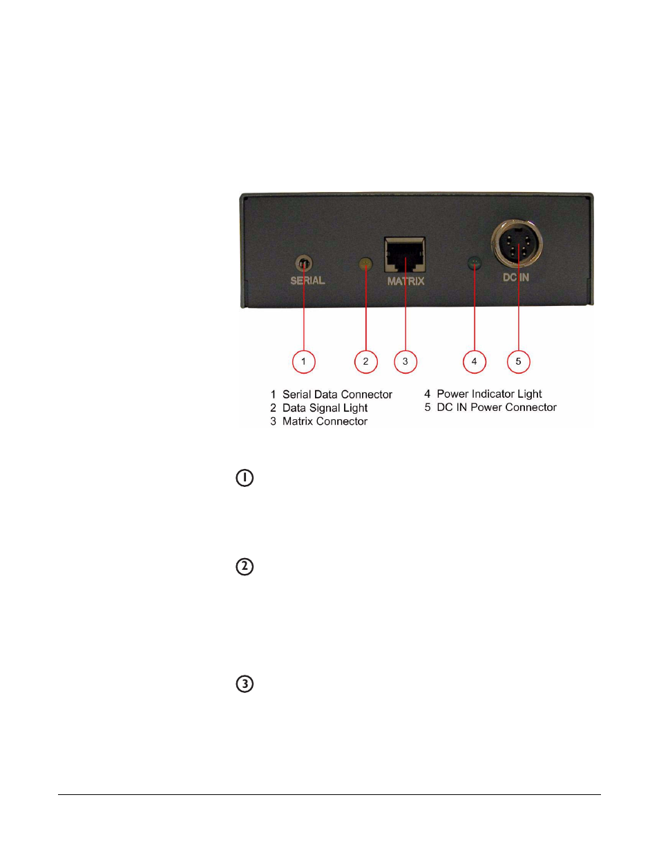 Transceiver antenna bottom/control panel, Serial data connector, Data signal led | Matrix connector, Transceiver antenna bottom/control panel -2, Serial data connector -2, Data signal led -2, Matrix connector -2 | Clear-Com FreeSpeak Beltpack User Manual | Page 56 / 89