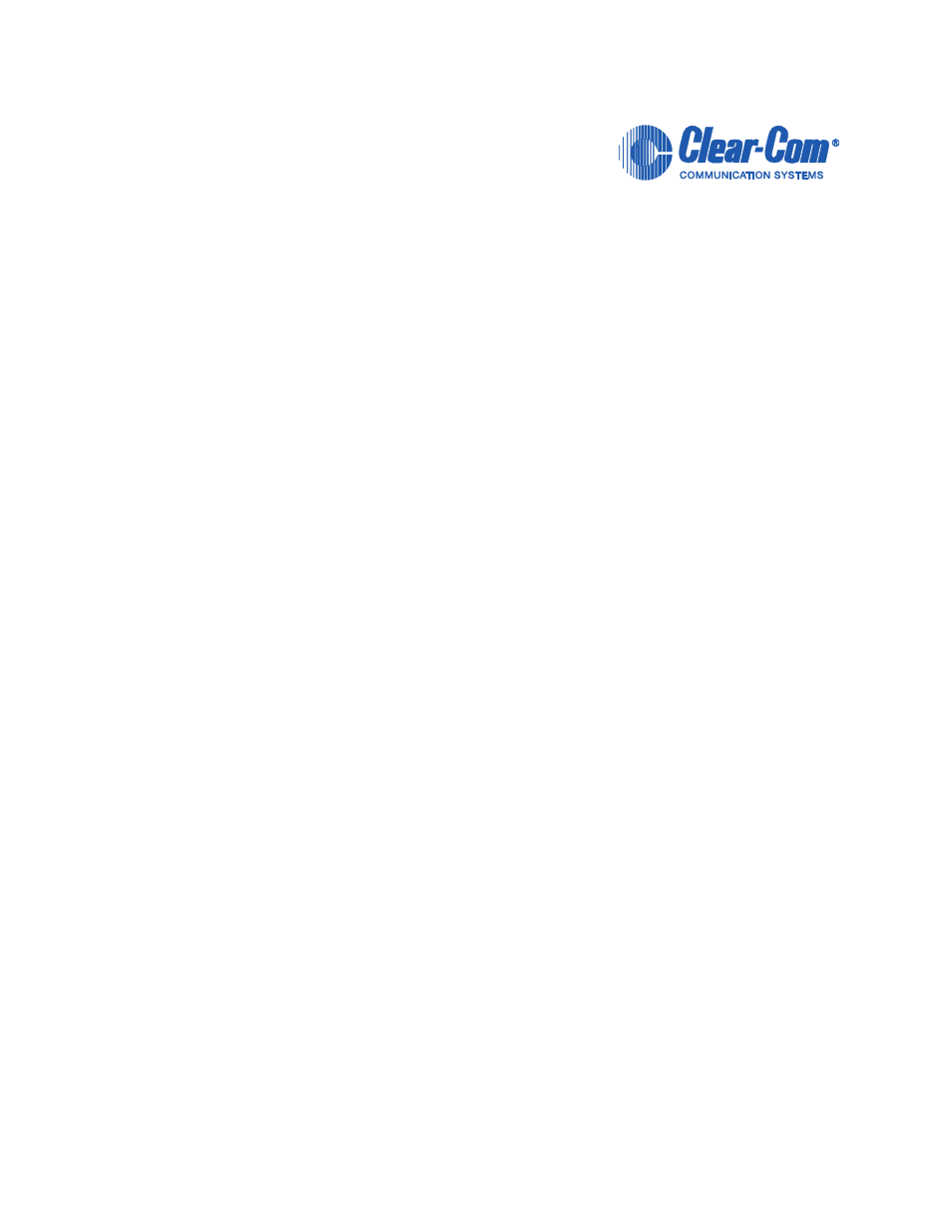 Clear-Com FIM-202D User Manual | 38 pages