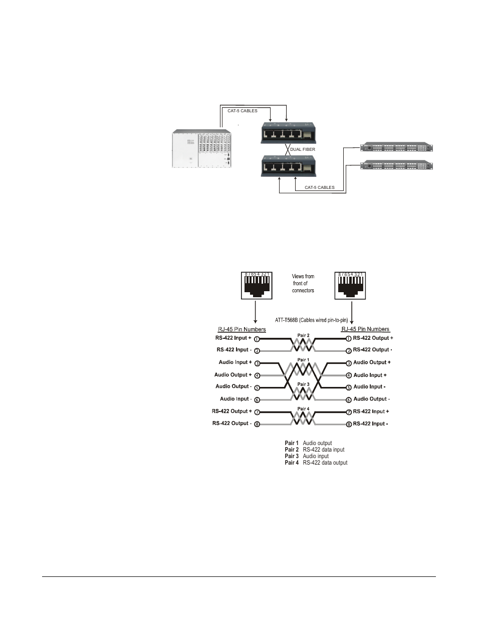 Connecting audio/data cables to the fim-202d, Compatibility with fim-102d interfaces, Connecting audio/data cables to the fim-202d -3 | Compatibility with fim-102d interfaces -3 | Clear-Com FIM-202D User Manual | Page 17 / 38