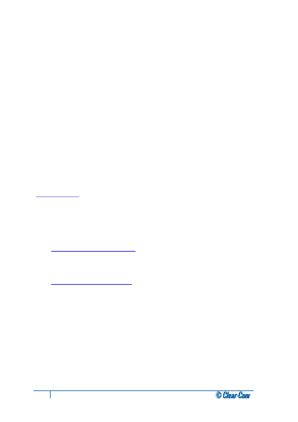 Document reference, Legal disclaimers, Clear-com contacts | Clear-Com Production-Maestro-Pro User Manual | Page 2 / 58