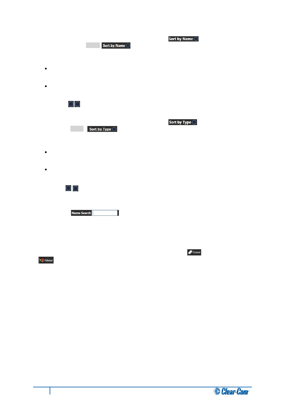 Eraser tool and meter tool | Clear-Com Production-Maestro-Pro User Manual | Page 28 / 58