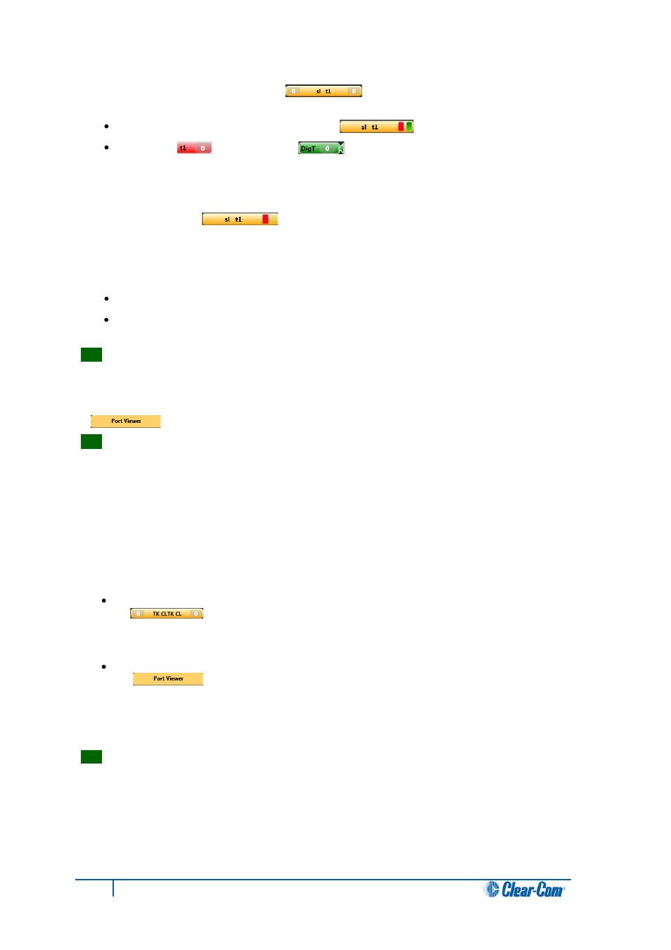 18 port viewers, Port viewers | Clear-Com Production-Maestro-Pro User Manual | Page 40 / 58