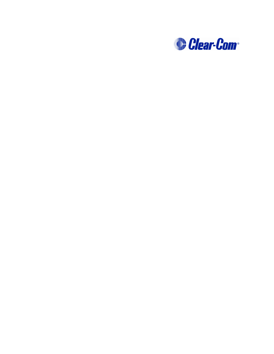 Clear-Com Production-Maestro-Pro User Manual | 86 pages