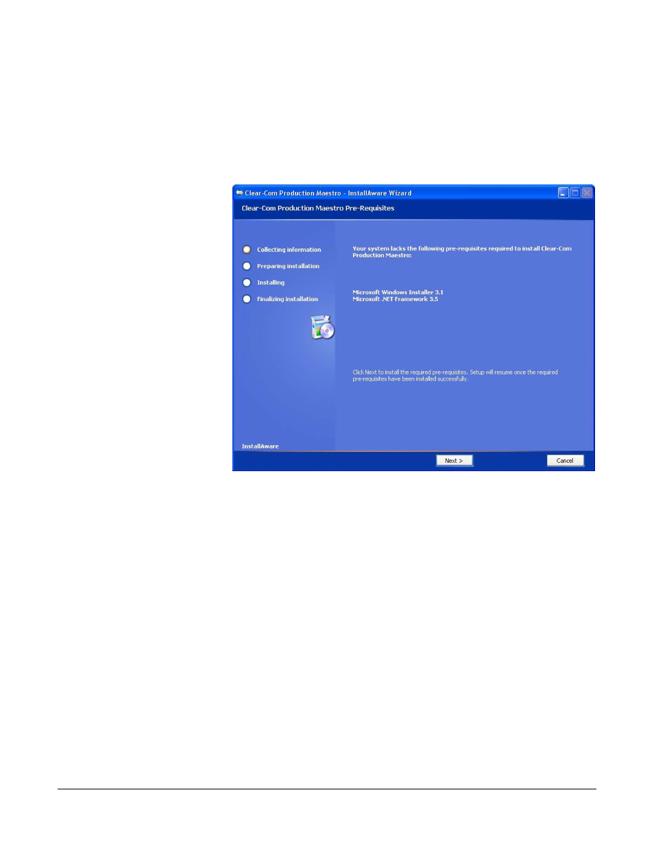 Production maestro installation details, Production maestro installation details -2 | Clear-Com Production-Maestro-Pro User Manual | Page 60 / 86