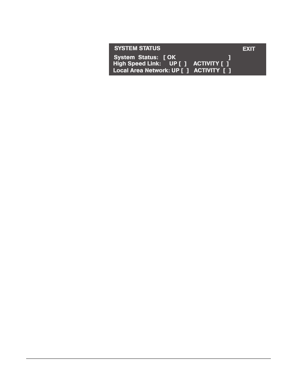 System status, High speed link, Local area network | Selecting a source of identification tone, Selecting a source of identification tone -10 | Clear-Com Eclipse-PiCo User Manual | Page 34 / 79