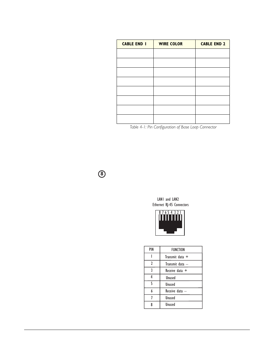 Wiring to a local area network, Wiring to a local area network -16 | Clear-Com Eclipse-PiCo User Manual | Page 54 / 79