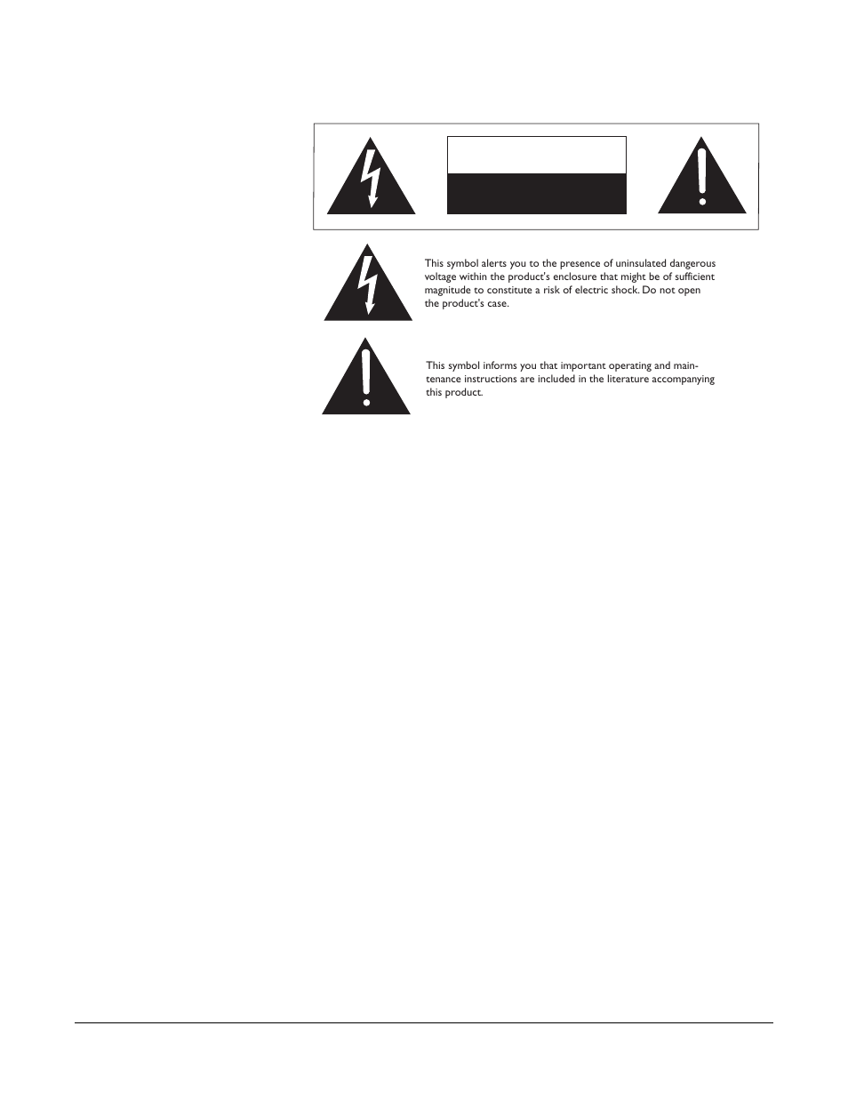 Caution | Clear-Com Eclipse-PiCo User Manual | Page 8 / 79