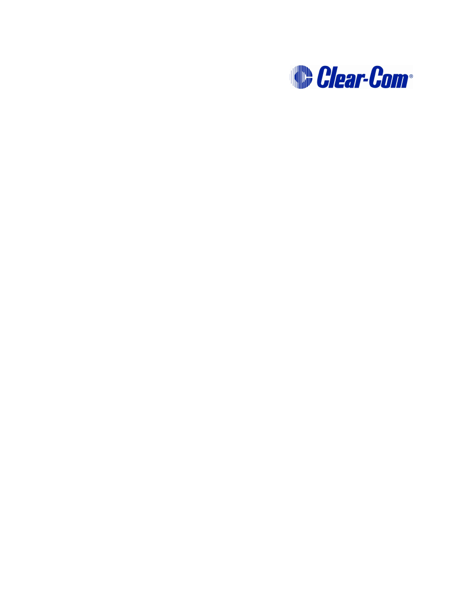 Clear-Com Eclipse-Omega User Manual | 466 pages