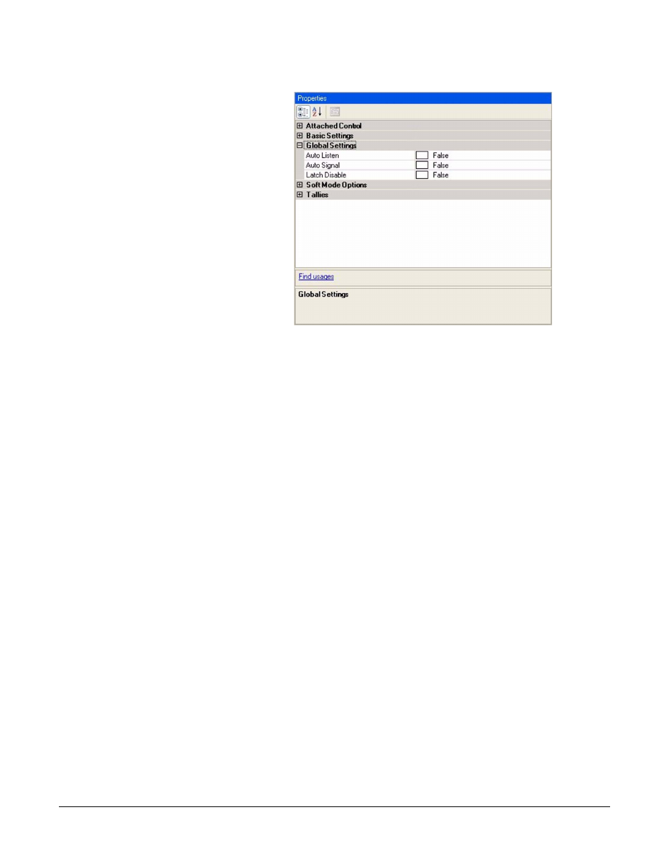 Party line soft mode options, Party line soft mode options -88, Figure 5-21 party line global settings -88 | Clear-Com Eclipse-Omega User Manual | Page 198 / 466