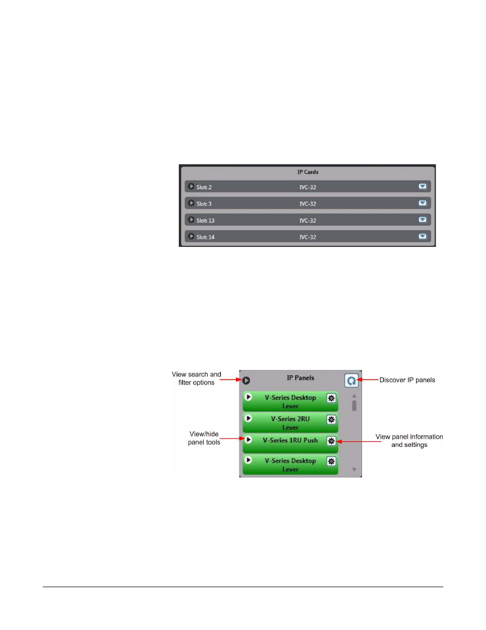 Ip panels, Ip panels -3 | Clear-Com Eclipse-Omega User Manual | Page 235 / 466