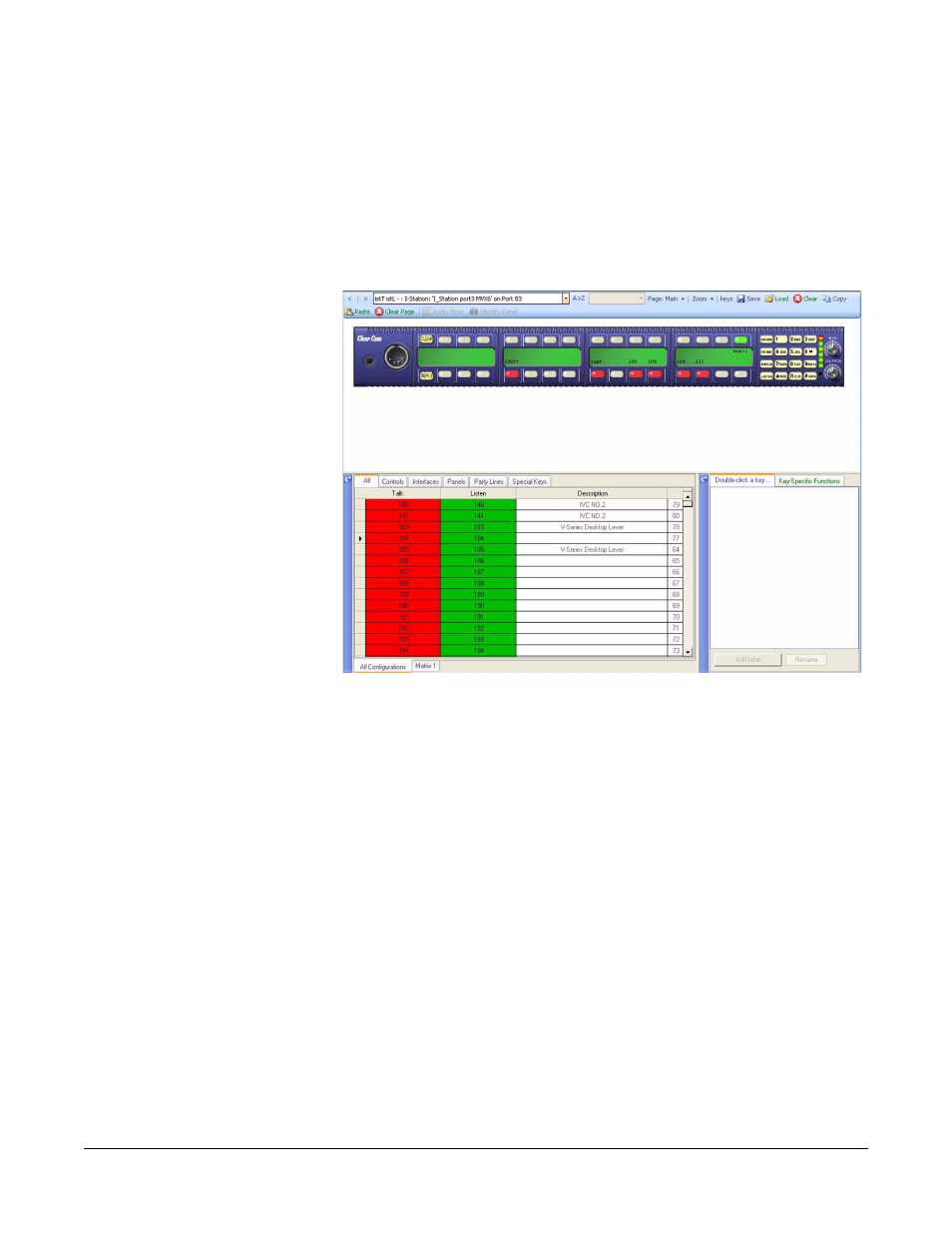 I-station programming, Assigning labels, I-station programming -25 | Assigning labels -25, Figure 7-31 label assign screen -25 | Clear-Com Eclipse-Omega User Manual | Page 277 / 466