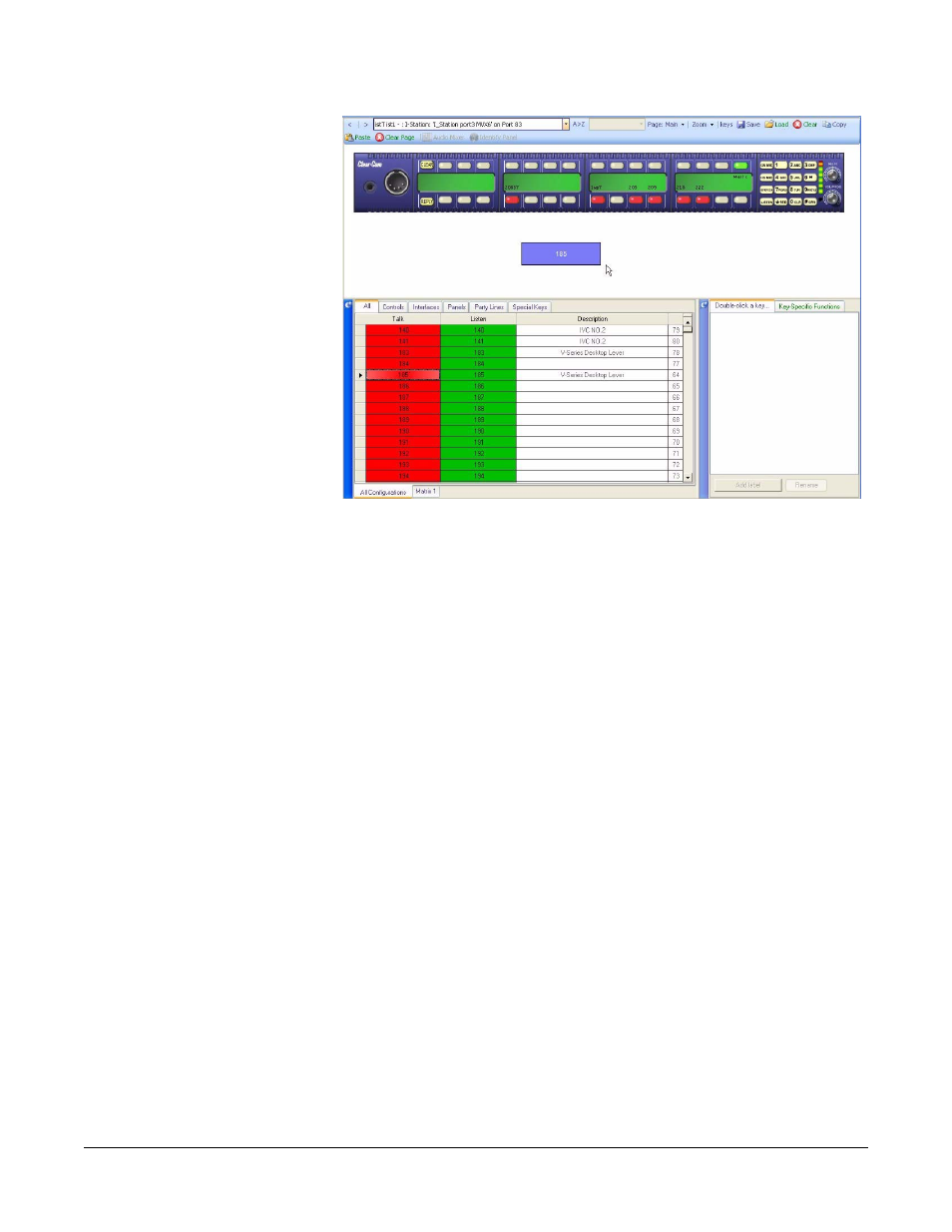 Figure 7-32 reassign labels screen -26 | Clear-Com Eclipse-Omega User Manual | Page 278 / 466