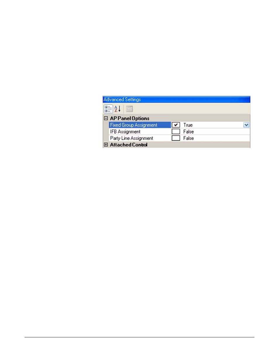 Figure 7-57 ap panel options -47 | Clear-Com Eclipse-Omega User Manual | Page 299 / 466