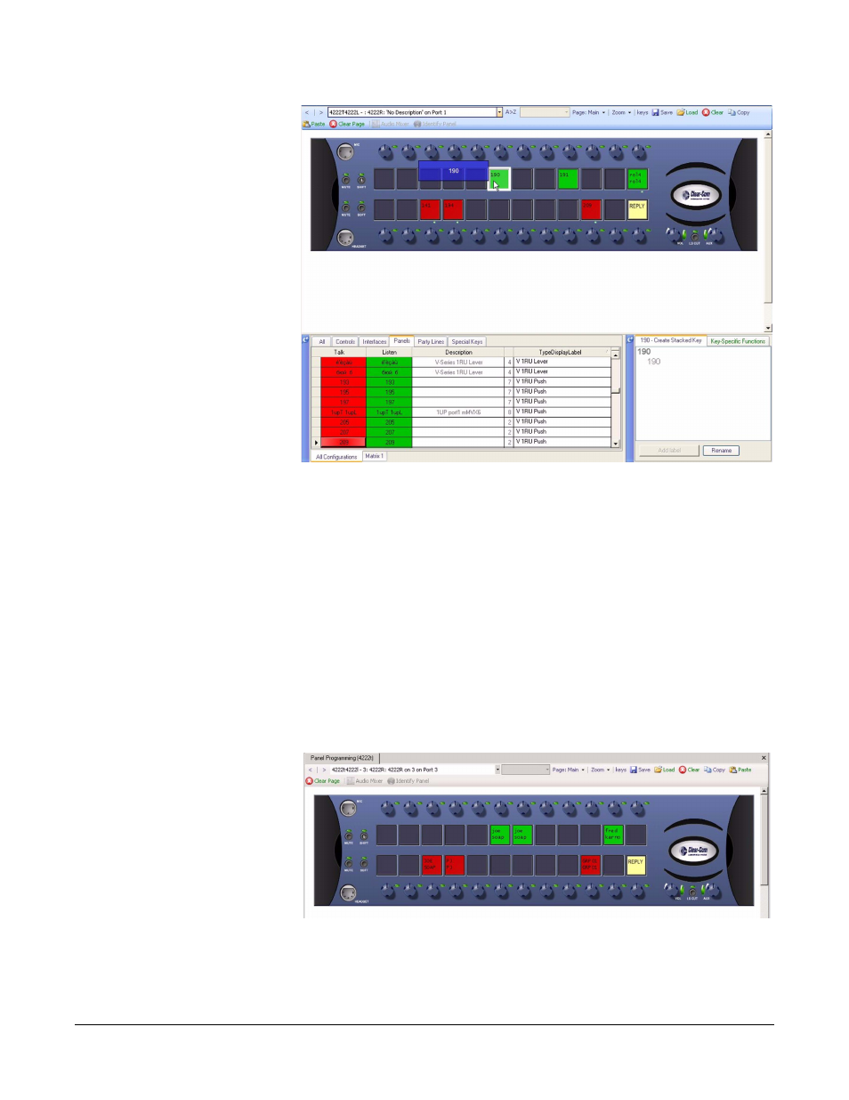 Panel load options, Panel load options -57 | Clear-Com Eclipse-Omega User Manual | Page 309 / 466