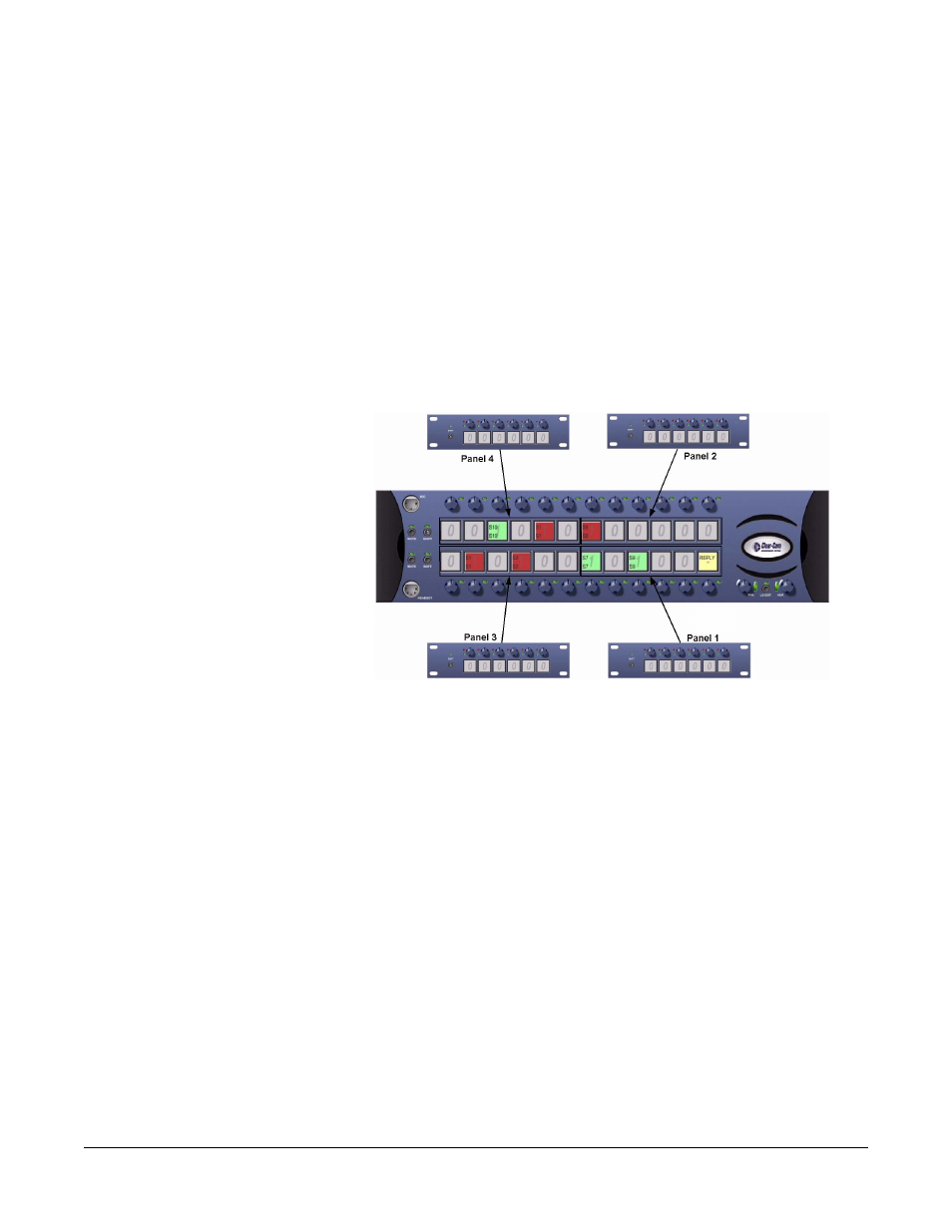 Configuring a pd4216 interface panel, Configuring a pd4216 interface panel -65, Figure 7-76 configuring pd4216 interface panel -65 | Clear-Com Eclipse-Omega User Manual | Page 317 / 466