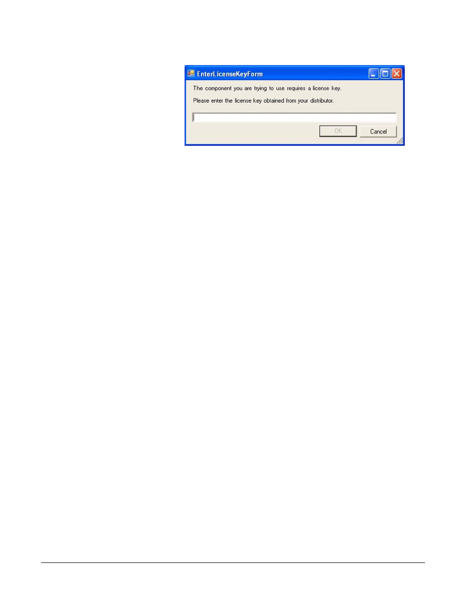 Using client/server, Username, Host name | Configuration editing, Using client/server -12, Figure 11-13 client license key request -12 | Clear-Com Eclipse-Omega User Manual | Page 378 / 466