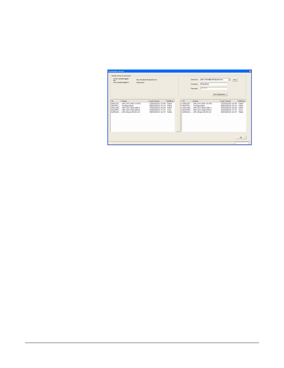 Figure 11-15 server search screen -15 | Clear-Com Eclipse-Omega User Manual | Page 381 / 466