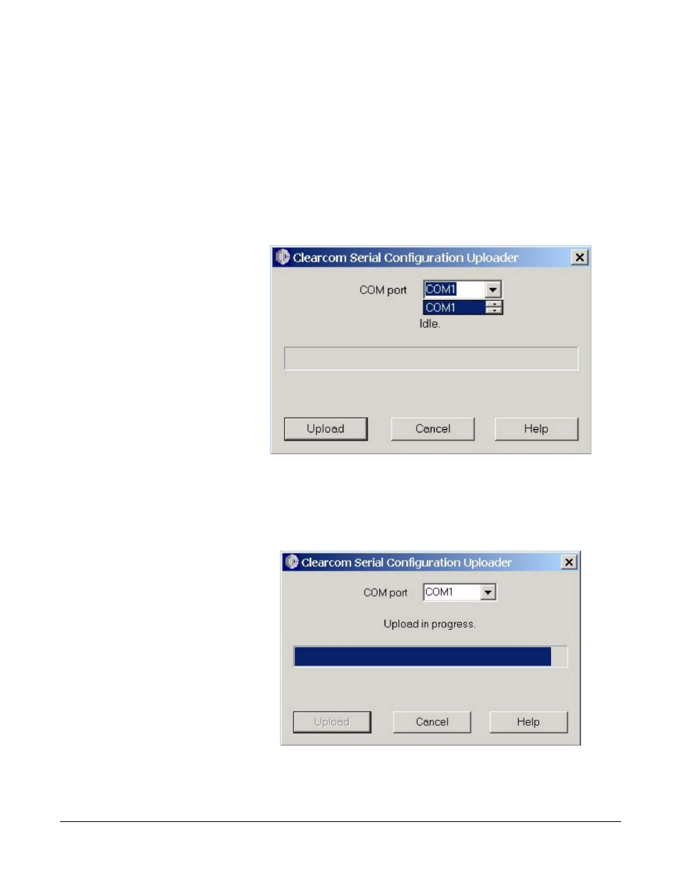 Uploading a configuration from the matrix, Uploading a configuration from the matrix -3 | Clear-Com Eclipse-Omega User Manual | Page 447 / 466