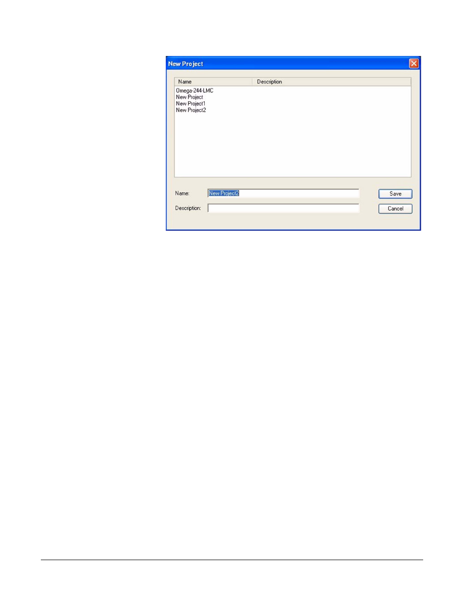 Import project, Import project -8, Figure 4-10 save project screen -8 | Clear-Com Eclipse-Omega User Manual | Page 98 / 466