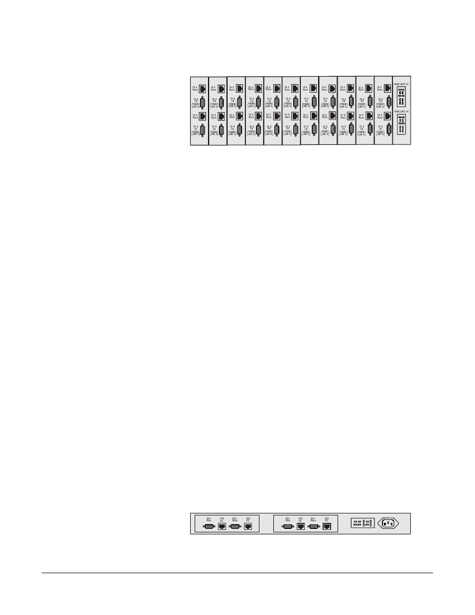 Imf-102 interface module frame, Imf-102 interface module frame -4 | Clear-Com Eclipse-Omega User Manual | Page 22 / 89