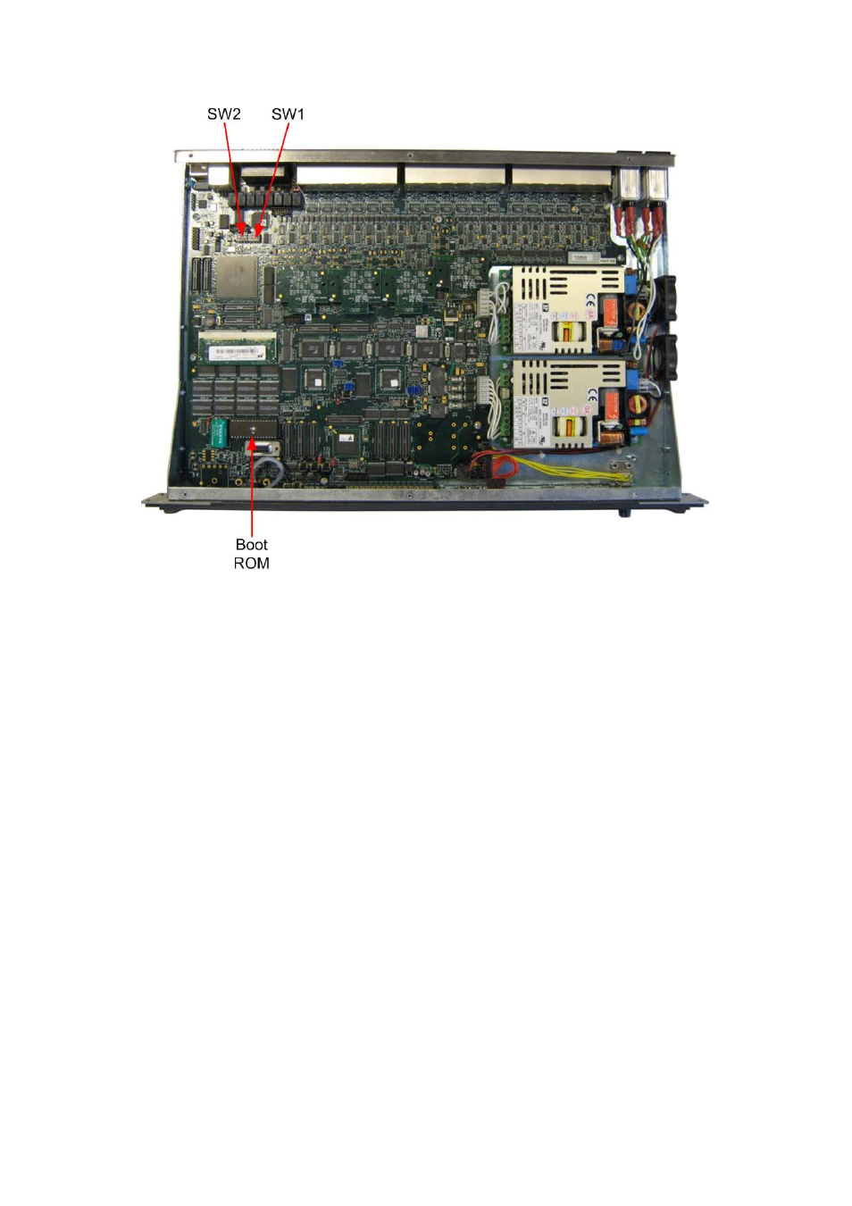 Figure 116, E-pico dip switches and boot rom, Eclipse upgrade reference manual | Clear-Com Eclipse-Omega User Manual | Page 130 / 155