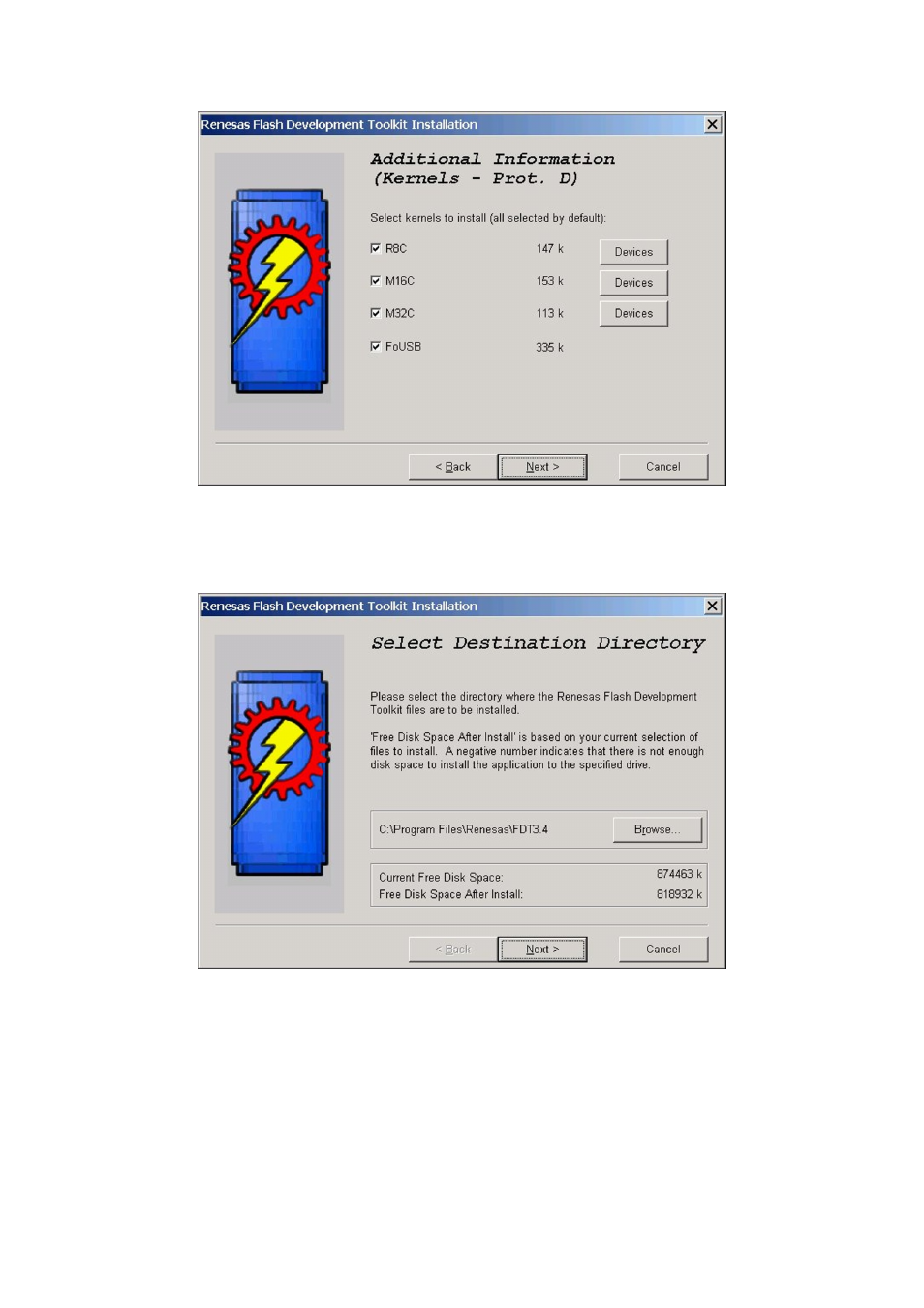 Figure 131, Kernels part 2, Figure 132 | Installation directoy, Eclipse upgrade reference manual | Clear-Com Eclipse-Omega User Manual | Page 140 / 155