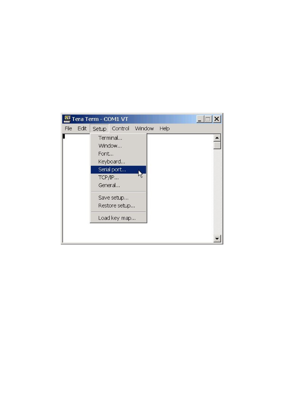 Figure 71, Tera term terminal window, Eclipse upgrade reference manual | Clear-Com Eclipse-Omega User Manual | Page 75 / 155