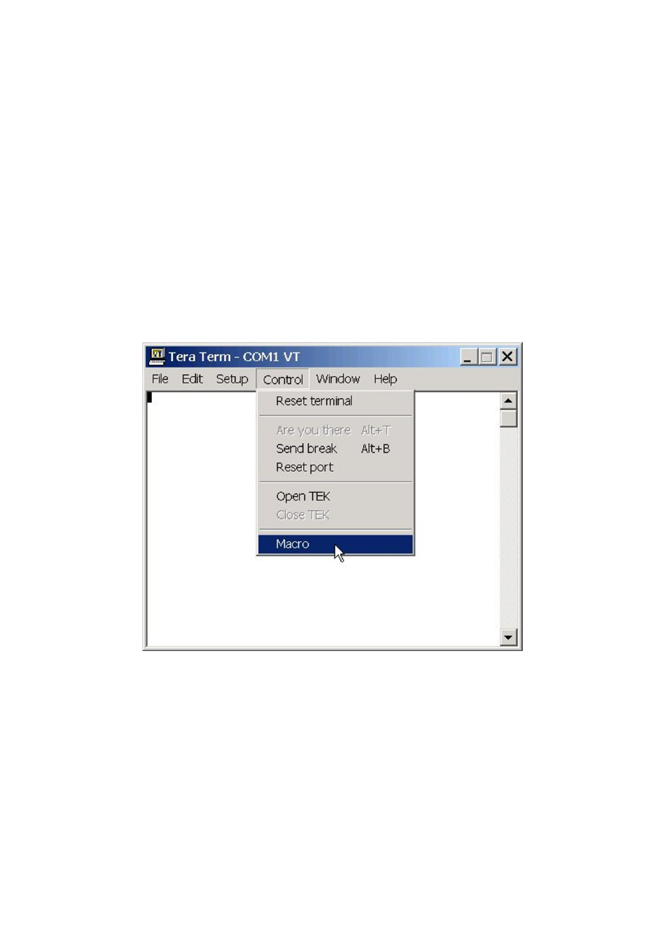 Figure 75, Teraterm control options, Eclipse upgrade reference manual | Clear-Com Eclipse-Omega User Manual | Page 78 / 155