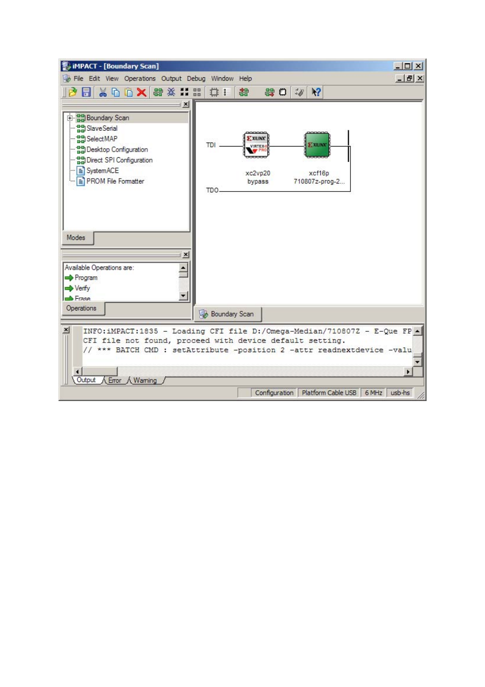 Figure 78, Impact screen with device chain, Eclipse upgrade reference manual | Clear-Com Eclipse-Omega User Manual | Page 82 / 155