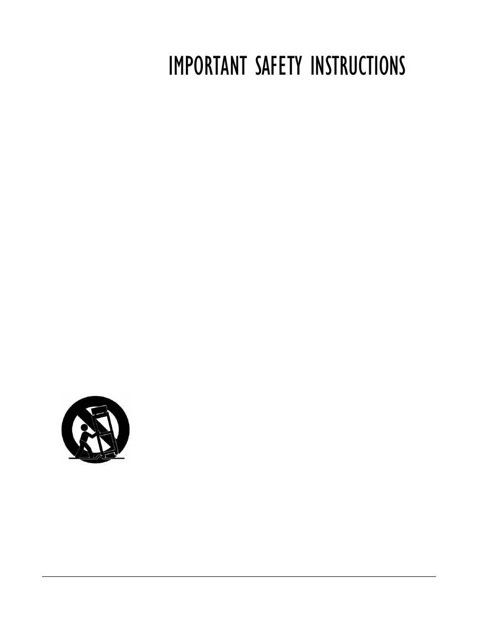Important safety instructions | Clear-Com LMC-64 User Manual | Page 11 / 142