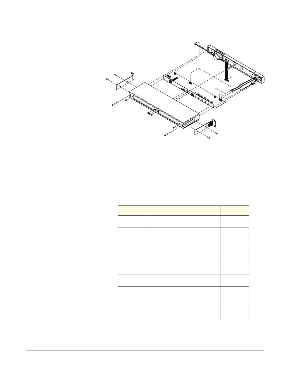 Service items for ics-1016e, Miscellaneous, Service items for ics-1016e -3 | Miscellaneous -3 | Clear-Com ICS-1016E User Manual | Page 25 / 43