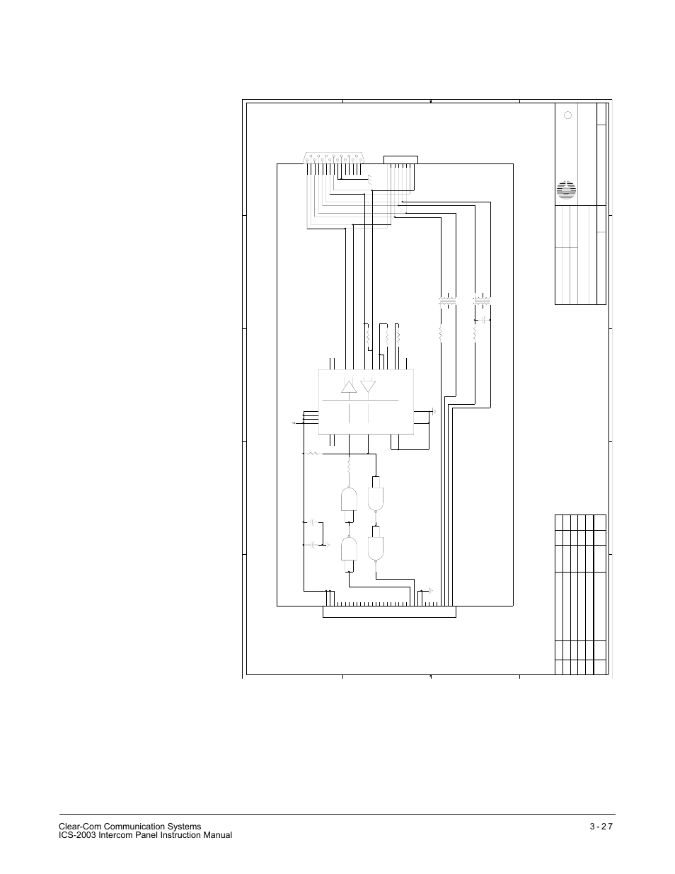 Clear-Com ICS-2003 User Manual | Page 67 / 97