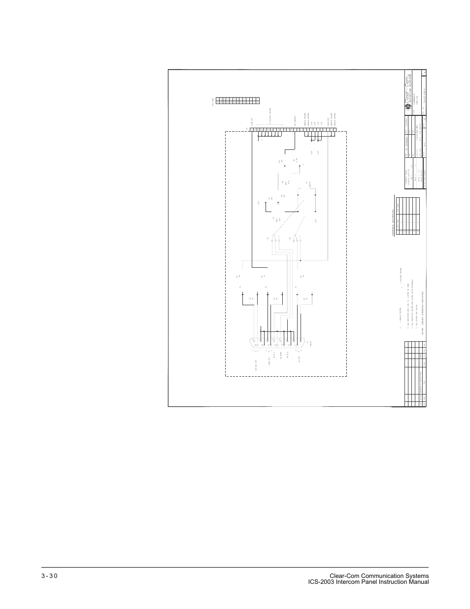 Clear-Com ICS-2003 User Manual | Page 70 / 97