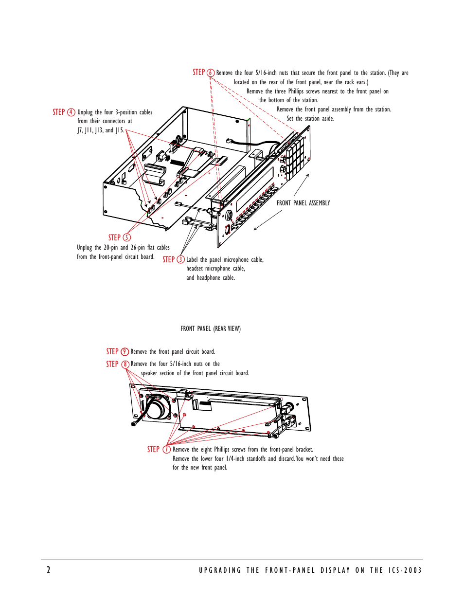 Clear-Com ICS-2003 User Manual | Page 2 / 8