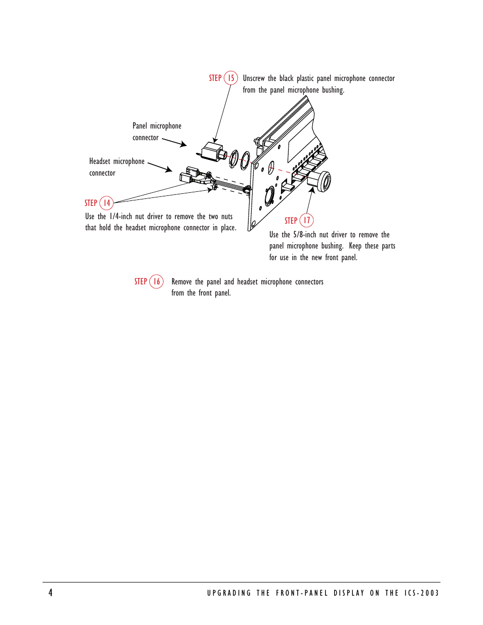 Clear-Com ICS-2003 User Manual | Page 4 / 8