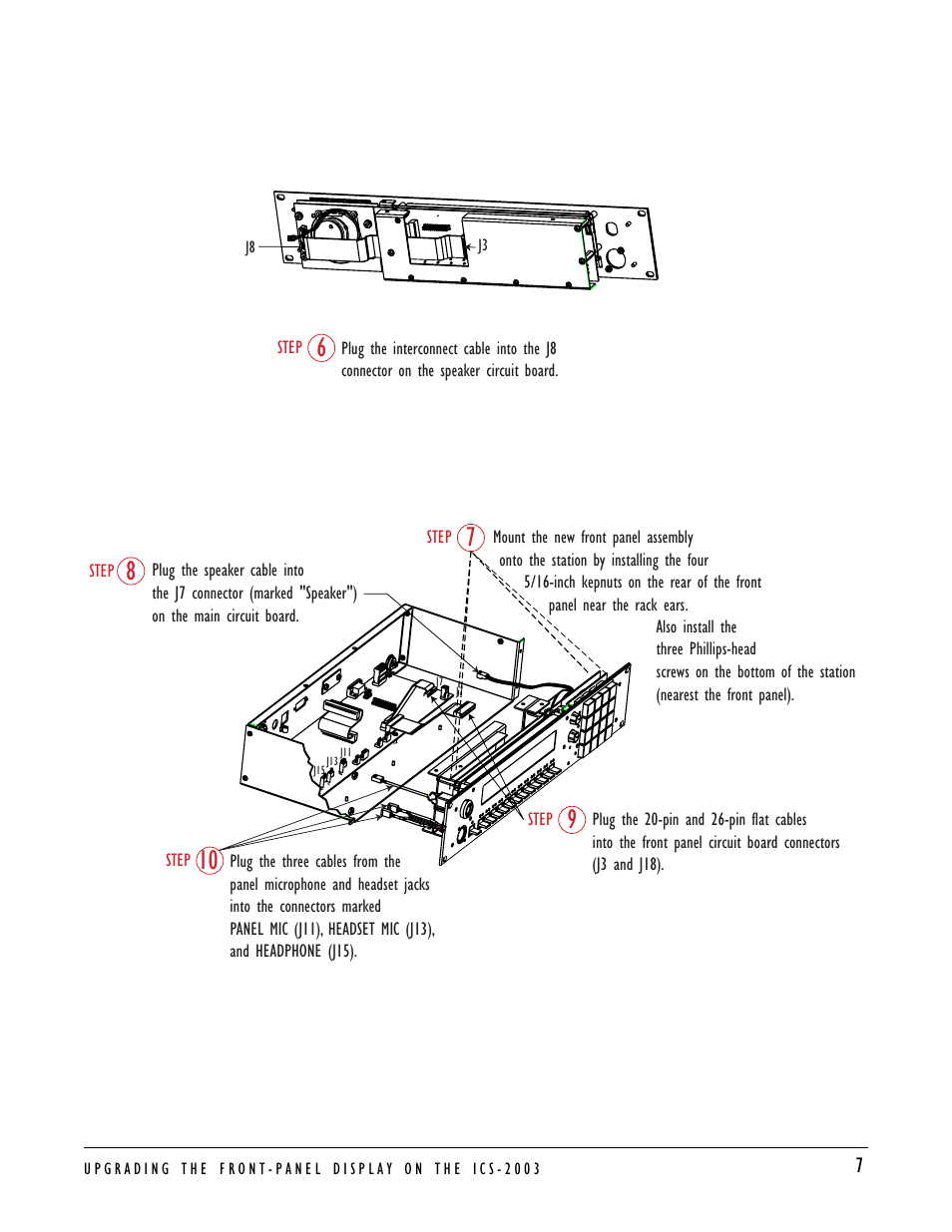 Clear-Com ICS-2003 User Manual | Page 7 / 8