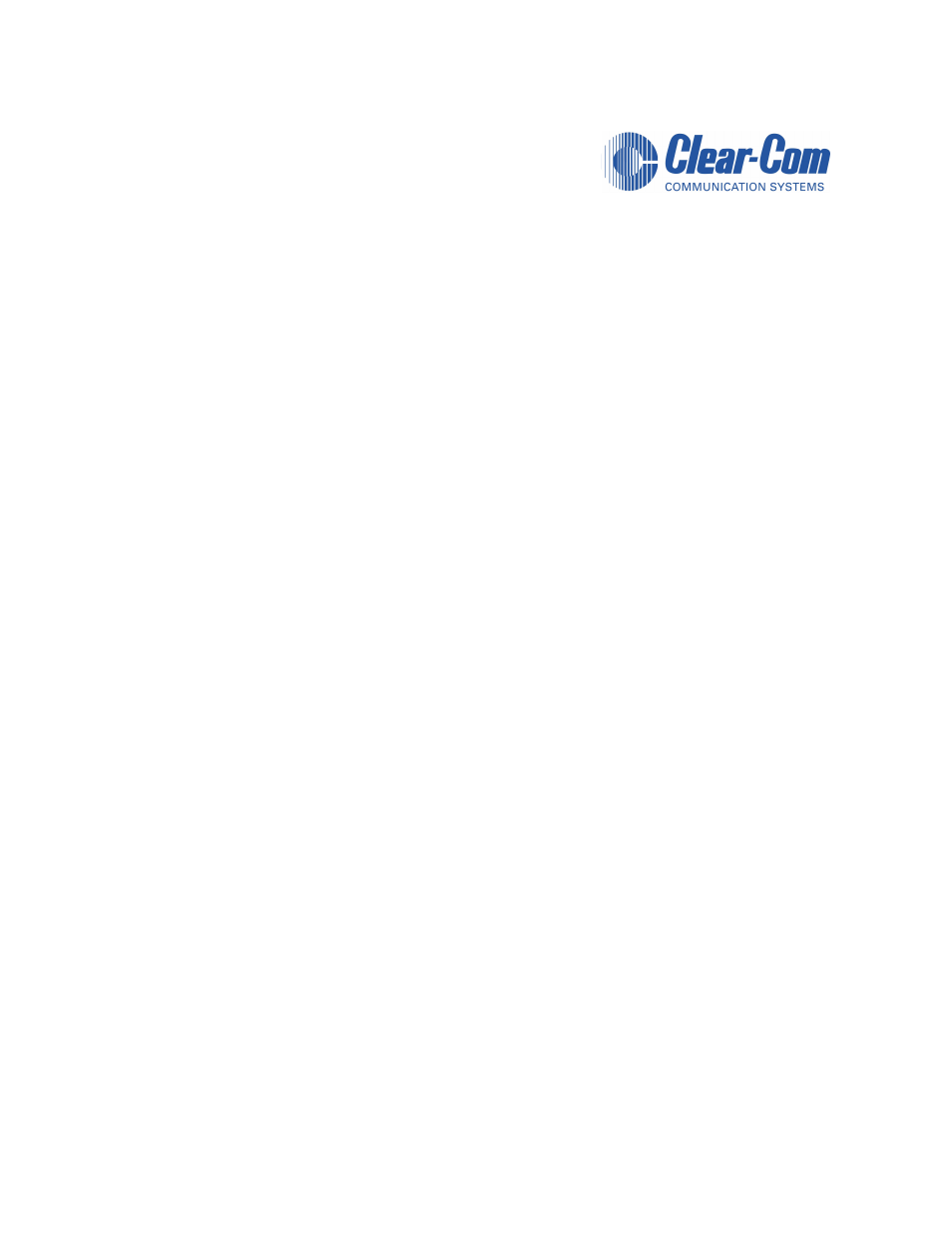 Clear-Com Logic-Maestro User Manual | 163 pages