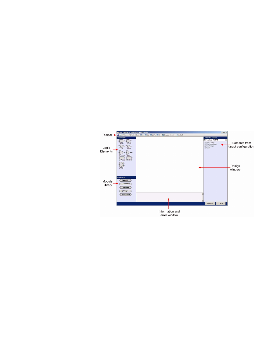 Logic programming, Logic programming -9, Figure 1-11 logic maestro interface -9 | Clear-Com Logic-Maestro User Manual | Page 23 / 163