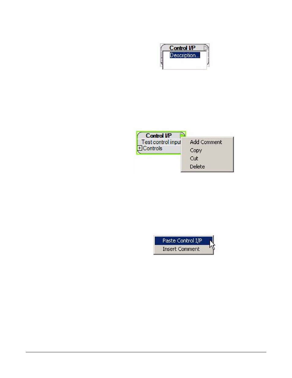 Control input operation, Control input operation -14 | Clear-Com Logic-Maestro User Manual | Page 28 / 163