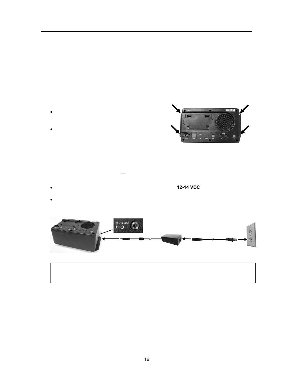 Set up speaker station, Wall mounting, Ac power operation | Clear-Com HME DX100 User Manual | Page 20 / 35